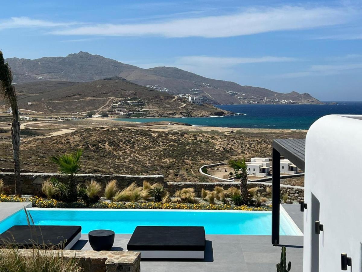 Black And White Villas Ftelia - Mykonos Mykonos Town ภายนอก รูปภาพ