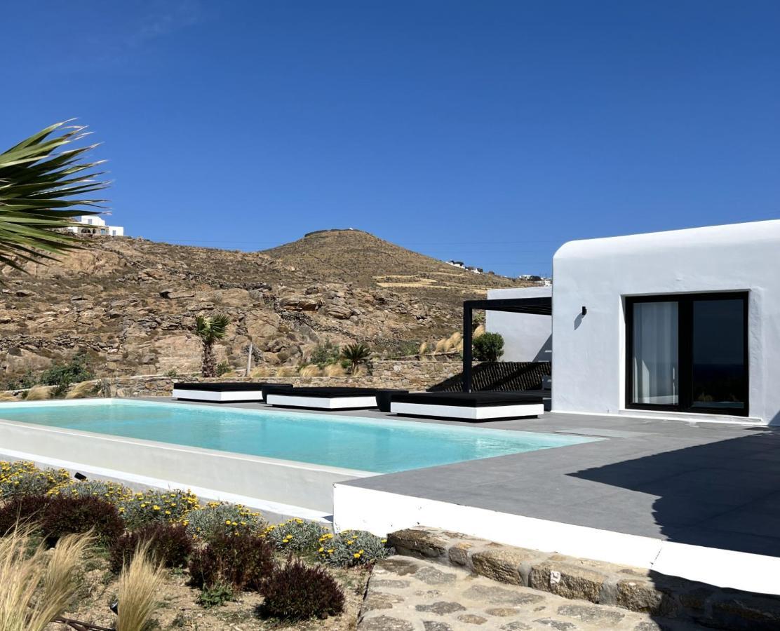 Black And White Villas Ftelia - Mykonos Mykonos Town ภายนอก รูปภาพ