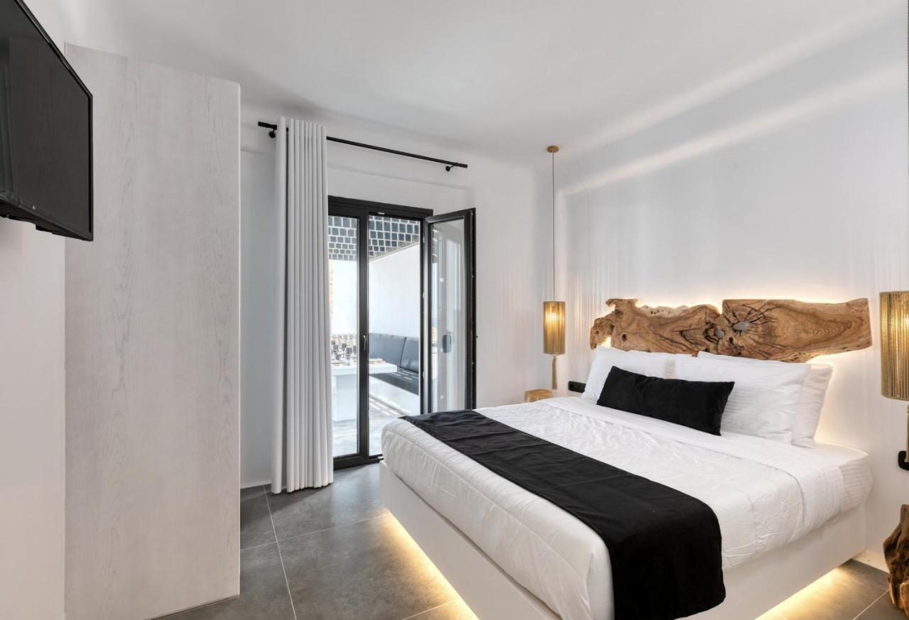 Black And White Villas Ftelia - Mykonos Mykonos Town ภายนอก รูปภาพ