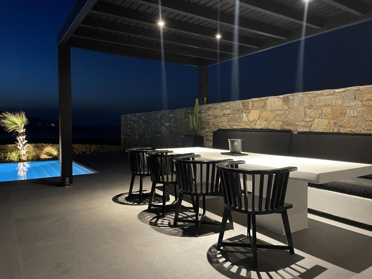 Black And White Villas Ftelia - Mykonos Mykonos Town ภายนอก รูปภาพ
